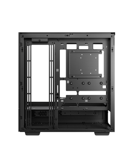 Компьютерный корпус Deepcool CH690 Digital, Midi-Tower, Без блока питания, Чёрный