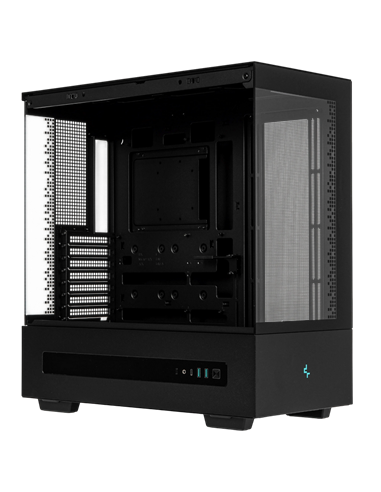 Компьютерный корпус Deepcool CH690 Digital, Midi-Tower, Без блока питания, Чёрный