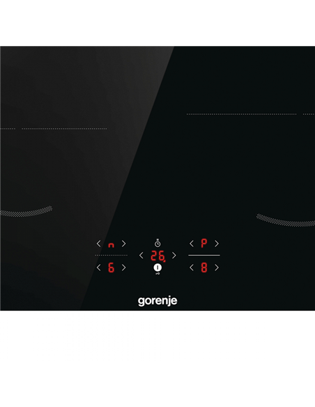 Plită cu inducție Gorenje GI621FMC, Negru