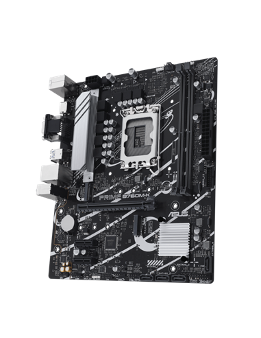 Материнская плата ASUS PRIME B760M-K, LGA1700, Intel B760, Micro-ATX