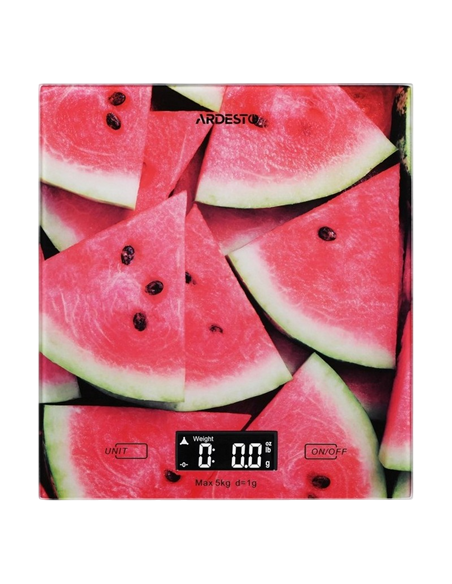 Cântar electronic de bucătărie Ardesto SCK-893, Watermelon