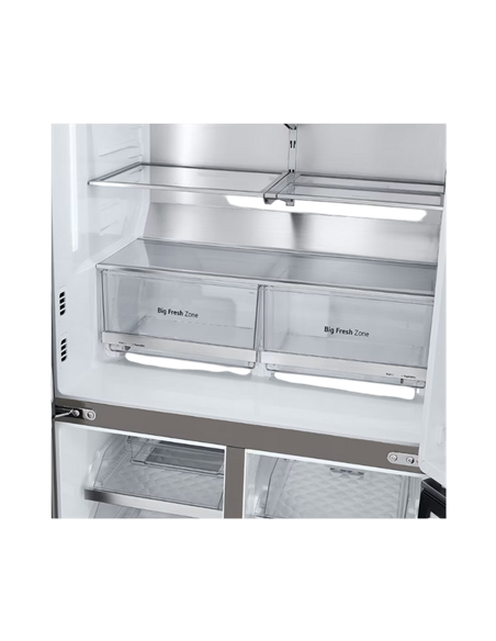 Frigider LG GMG960MBEE, InstaView Door-in-Door™, Argintiu Frigider LG GMG960MBEE, InstaView Door-in-Door™, Argintiu