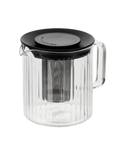 Ceainic cu infuzor RESTO 90517, 1L, Negru