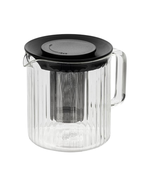 Ceainic cu infuzor RESTO 90517, 1L, Negru
