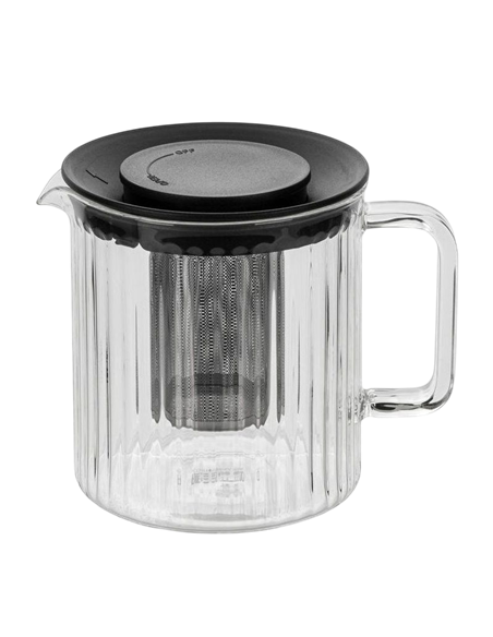 Ceainic cu infuzor RESTO 90517, 1L, Negru