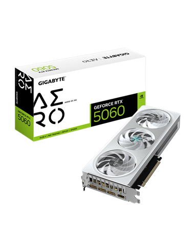 Видеокарта Gigabyte GV-N5060AERO OC-8GD, 8GB GDDR7 128бит