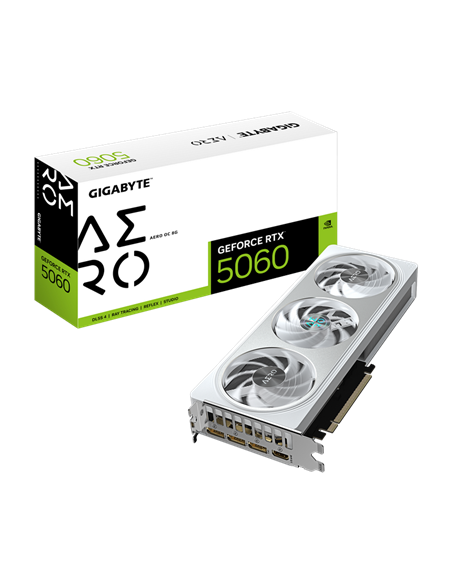 Видеокарта Gigabyte GV-N5060AERO OC-8GD, 8GB GDDR7 128бит