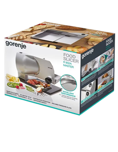 Ломтерезка Gorenje R902A, Нержавеющая сталь 2