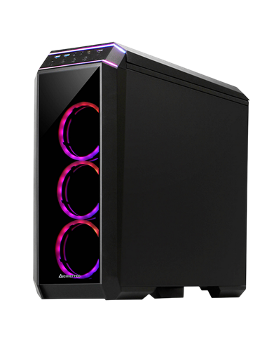 Carcasă PC Chieftec STALLION II, Midi-Tower, Fără PSU, Negru