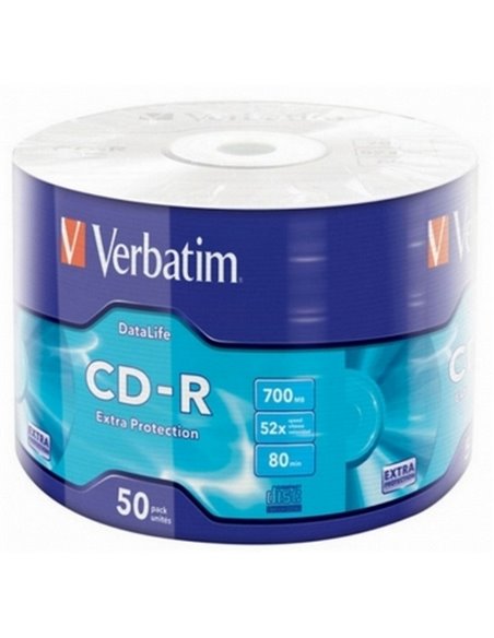 CD Verbatim VPR50C 43745, 50шт, Cake CD Verbatim VPR50C 43745, 50шт, Cake