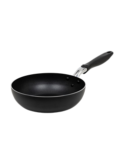 Сковорода WOK RESTO 93601, 24см, Чёрный