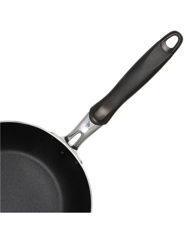 Tigaie WOK RESTO 93601, 24cm, Negru