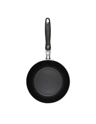 Tigaie WOK RESTO 93601, 24cm, Negru