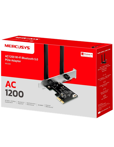 Сетевой адаптер PCIe MERCUSYS MA30E