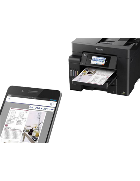 Струйный МФУ Epson L6550, Чёрный