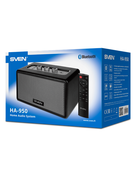 Sistem audio SVEN HA-950, Negru