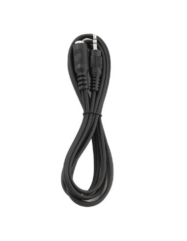 Аудиокабель Cablexpert CCA-423, 3.5mm 3-pin (F) - 3.5mm 3-pin (M), 1,5м, Чёрный