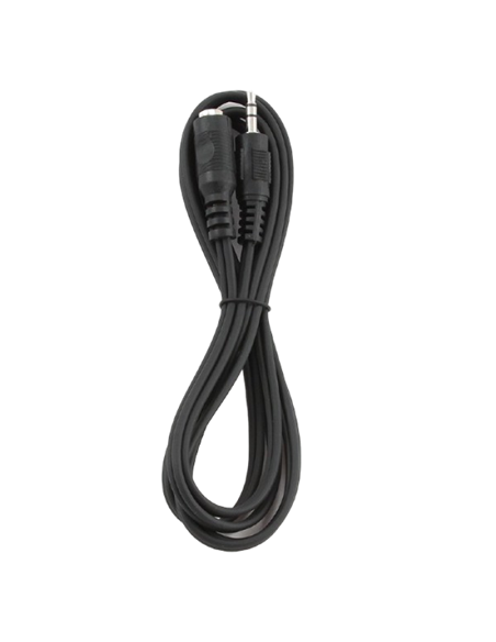 Аудиокабель Cablexpert CCA-423, 3.5mm 3-pin (F) - 3.5mm 3-pin (M), 1,5м, Чёрный