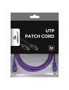 Патч-корд Cablexpert PP12-2M/V, CAT5e UTP, 2м, Фиолетовый 2