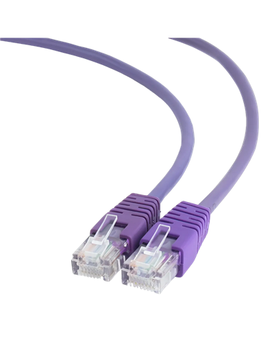 Patch cord Cablexpert PP12-2M/V, CAT5e UTP, 2m, Violet