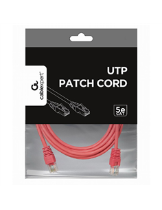 Patch cord Cablexpert PP12-3M/RO, CAT5e UTP, 3m, Roz 2