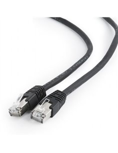 Patch cord Cablexpert PP6-3M/BK, Cat6 FTP , 3m, Negru 2