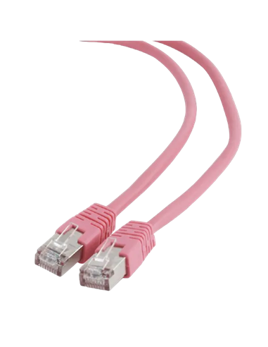 Патч-корд Cablexpert PP6-3M/RO, Cat6 FTP , 3м, Розовый