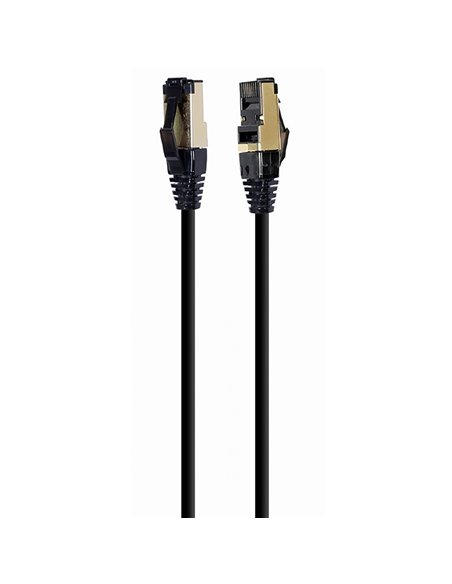 Патч-корд Cablexpert PP8-LSZHCU-BK-15M, Cat8 S/FTP, 15м, Чёрный