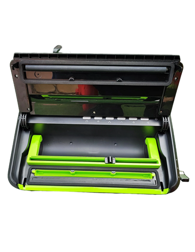 Aparat de vidat FoodSaver FFS005X-01, Oțel inoxidabil, Negru