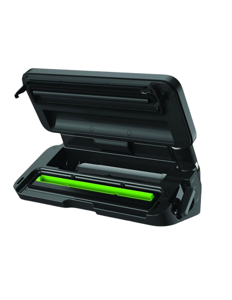 Aparat de vidat FoodSaver FFS005X-01, Oțel inoxidabil, Negru