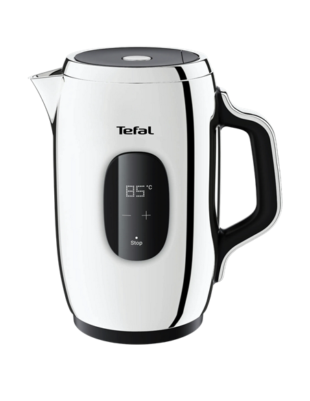 Fierbător electric Tefal KI883D10, Argintiu | Negru