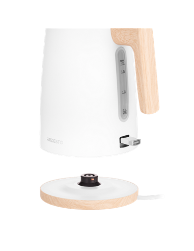 Fierbător electric Ardesto EKL-F420WWD, Alb