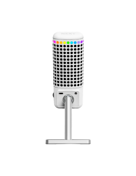 Игровой Микрофон NZXT Capsule Elite, Проводной аналоговый, Белый