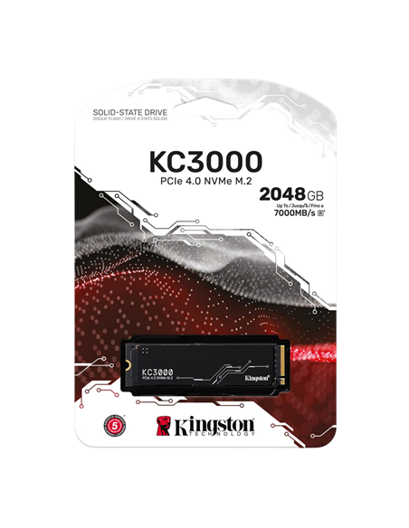 Накопитель SSD Kingston KC3000, 2000Гб