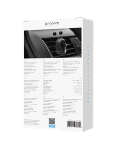 Ароматизатор для авто Proove Emoji Robot Happy, Чёрный 2