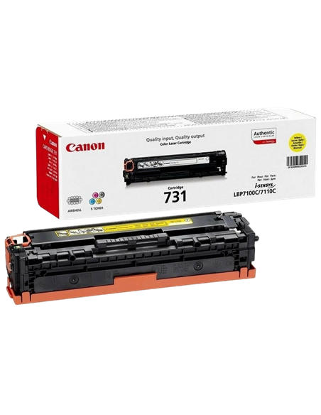 Лазерный картридж Canon 731, Жёлтый