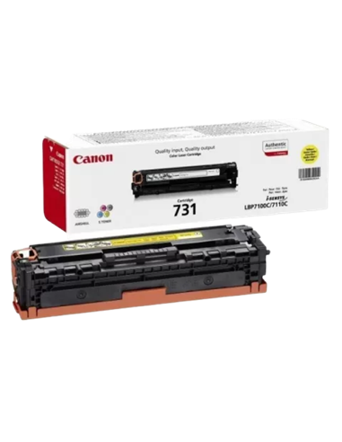 Лазерный картридж Canon 731, Жёлтый