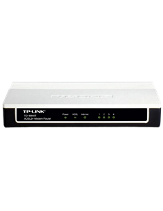 Modem ADSL TP-LINK TD-8840T, ADSL/ADSL2/ADSL2 + până la 24 Mbps, Negru