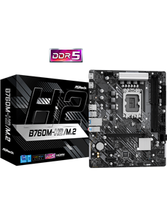 Материнская плата ASRock B760M-H2/M.2, LGA1700, Intel B760, Micro-ATX