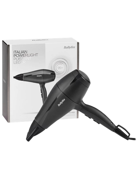 Компактный фен BaByliss 5910E, 2000Вт, Чёрный Компактный фен BaByliss 5910E, 2000Вт, Чёрный