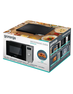 Cuptor cu microunde Gorenje MO20A4XH, Negru | Oțel inoxidabil 2