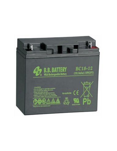 Acumulator UPS B.B. BC18-12, 12V, 18Ah