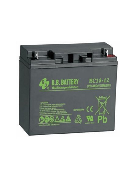 Acumulator UPS B.B. BC18-12, 12V, 18Ah