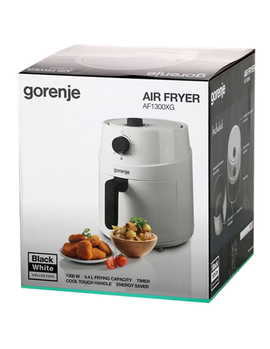 Аэрогриль Gorenje AF1300XG, Белый | Черный