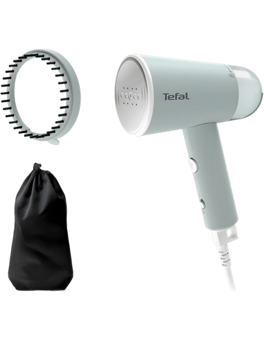 Aparat de călcat vertical cu aburi Tefal DT1034E1, Albastru deschis