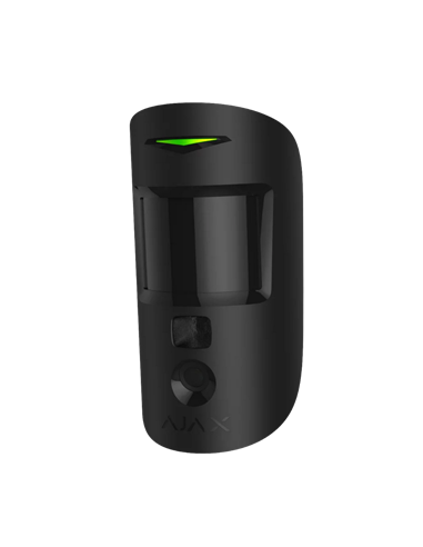 Detector de mișcare Ajax MotionCam, Negru