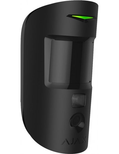 Detector de mișcare Ajax MotionCam, Negru