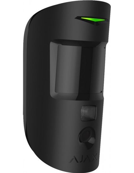 Detector de mișcare Ajax MotionCam, Negru