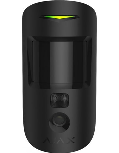 Detector de mișcare Ajax MotionCam, Negru