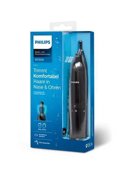 Trimmer pentru bărbați Philips NT1650/16, Negru
